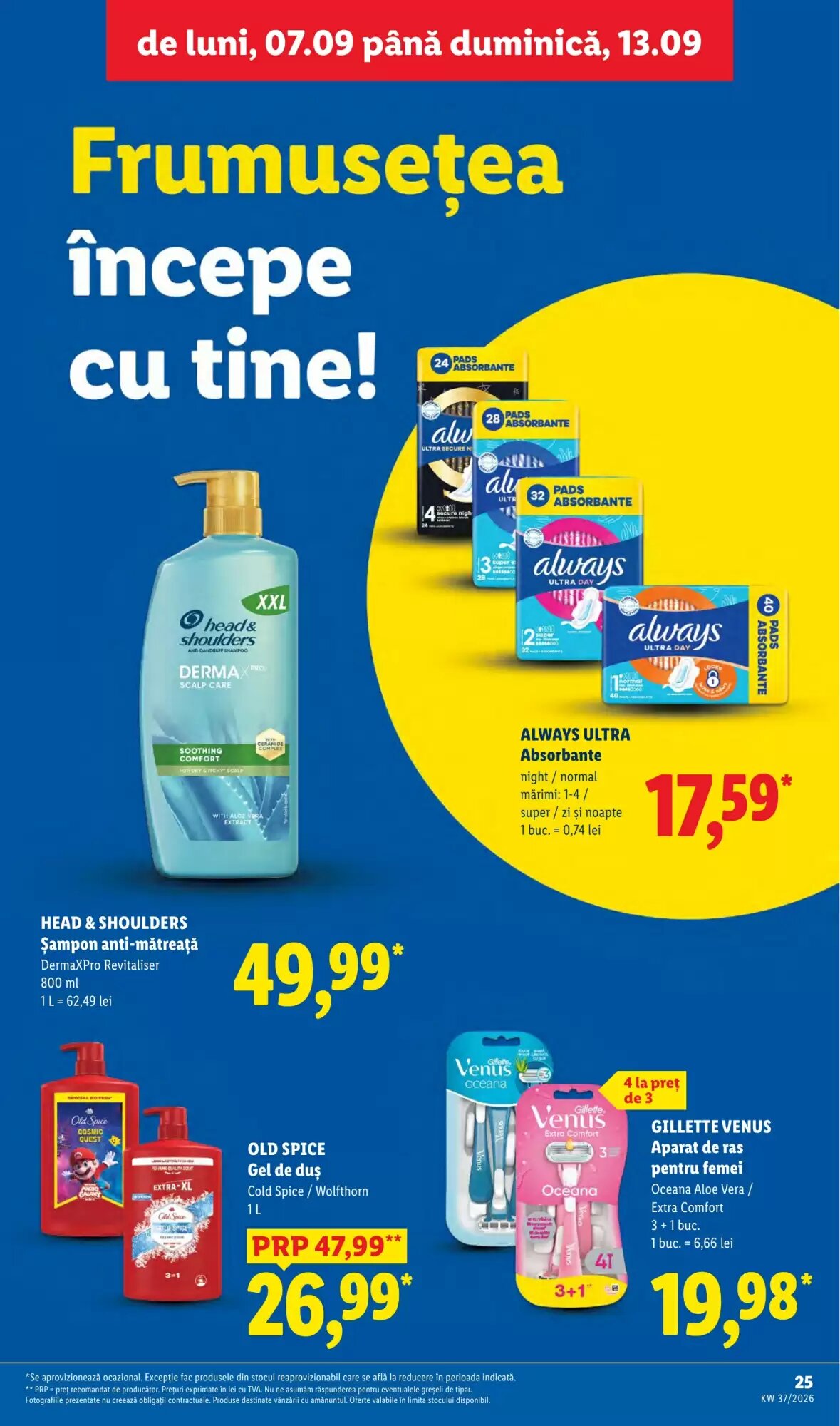 Catalogul cu oferte Lidl valabil de la 07.09.2026 - Pagina 25.