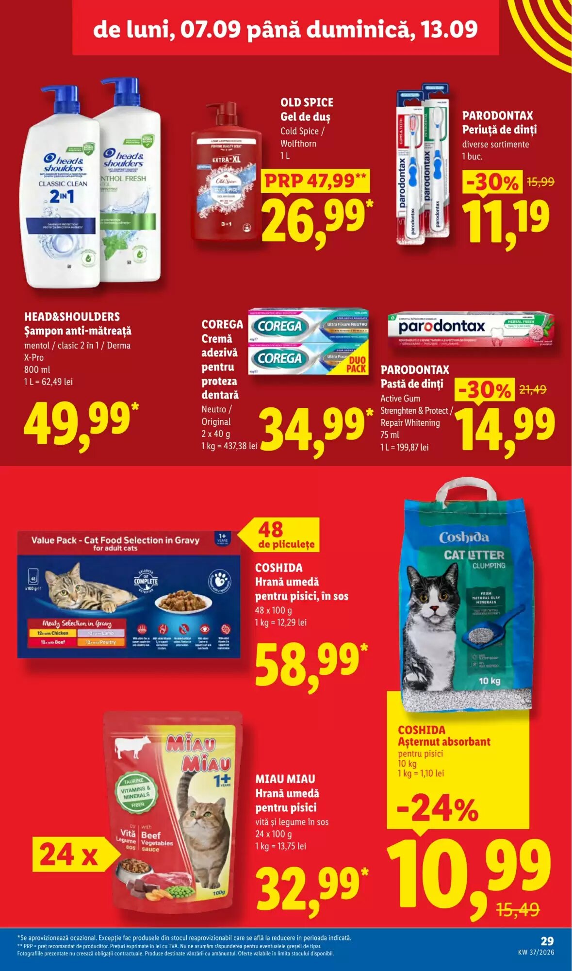 Catalogul cu oferte Lidl valabil de la 07.09.2026 - Pagina 29.