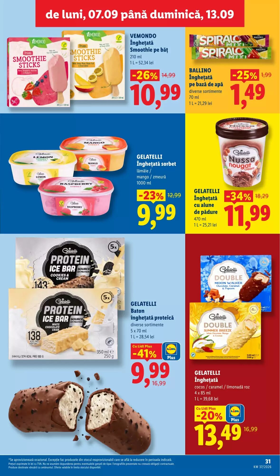 Catalogul cu oferte Lidl valabil de la 07.09.2026 - Pagina 31.