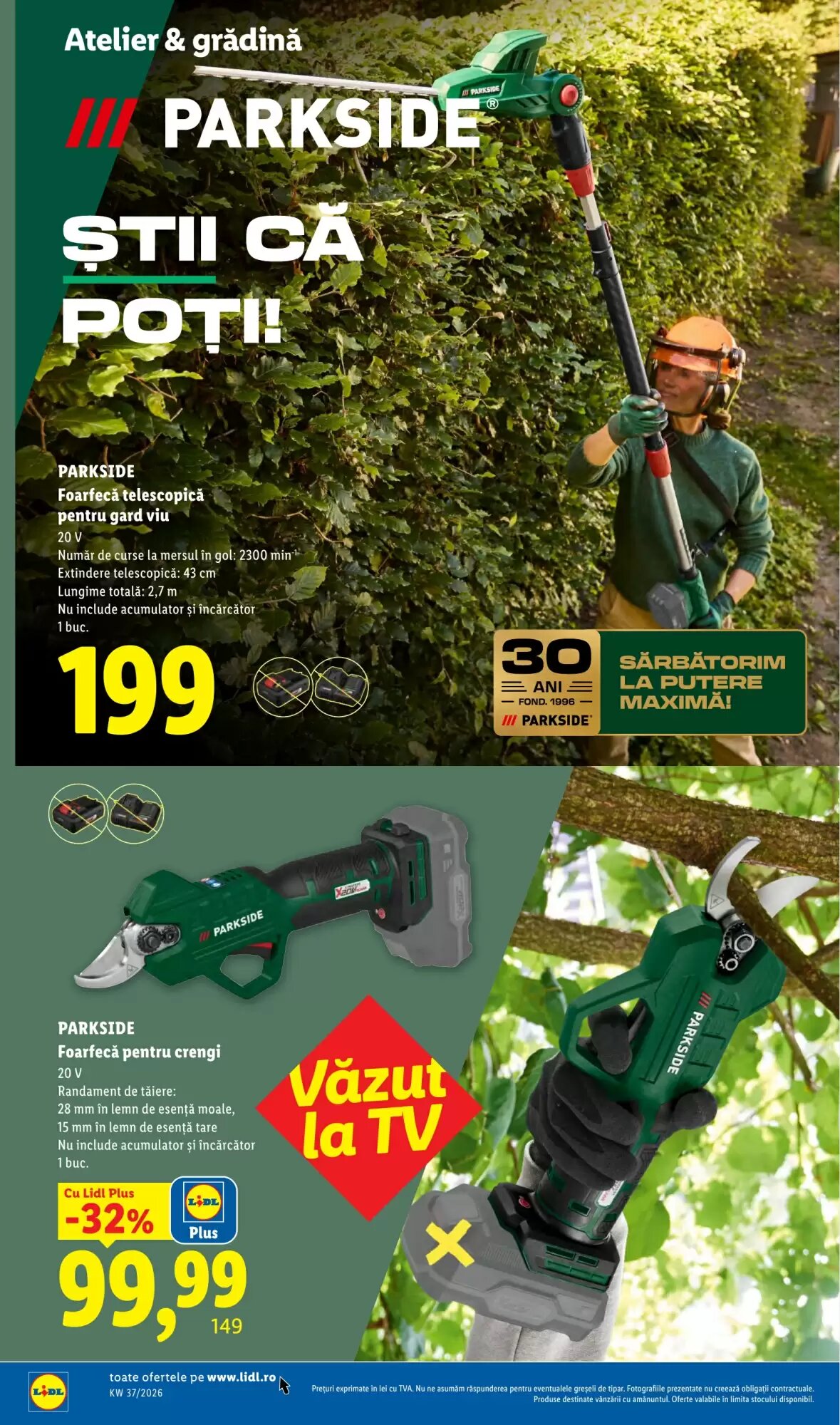 Catalogul cu oferte Lidl valabil de la 07.09.2026 - Pagina 32.