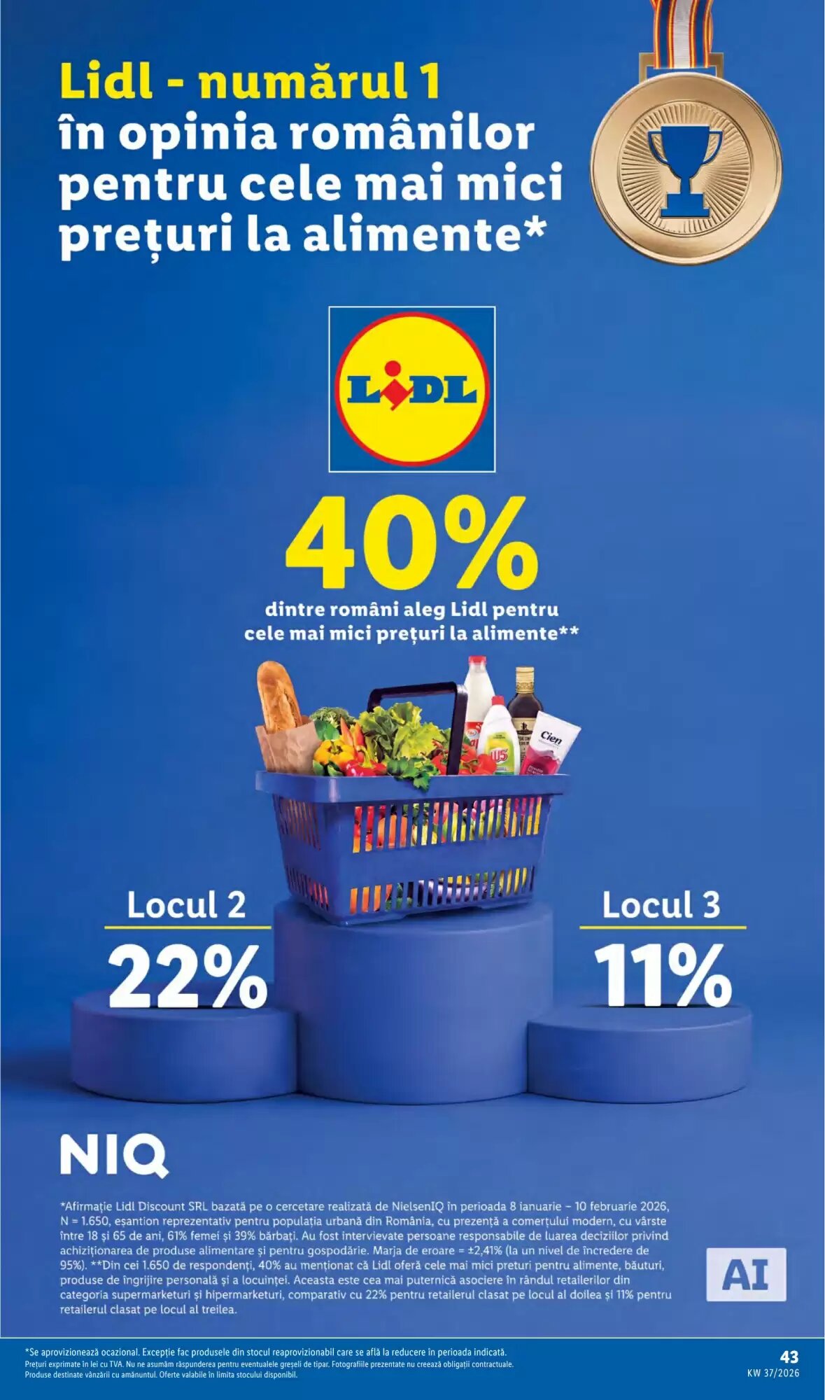 Catalogul cu oferte Lidl valabil de la 07.09.2026 - Pagina 43.