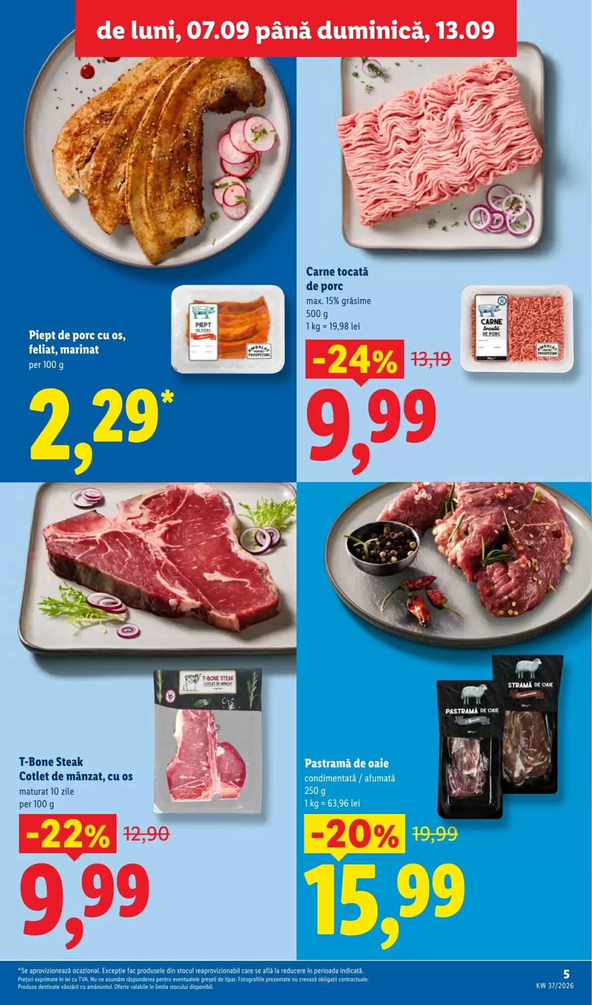 Catalogul cu oferte Lidl valabil de la 07.09.2026 - Pagina 5.