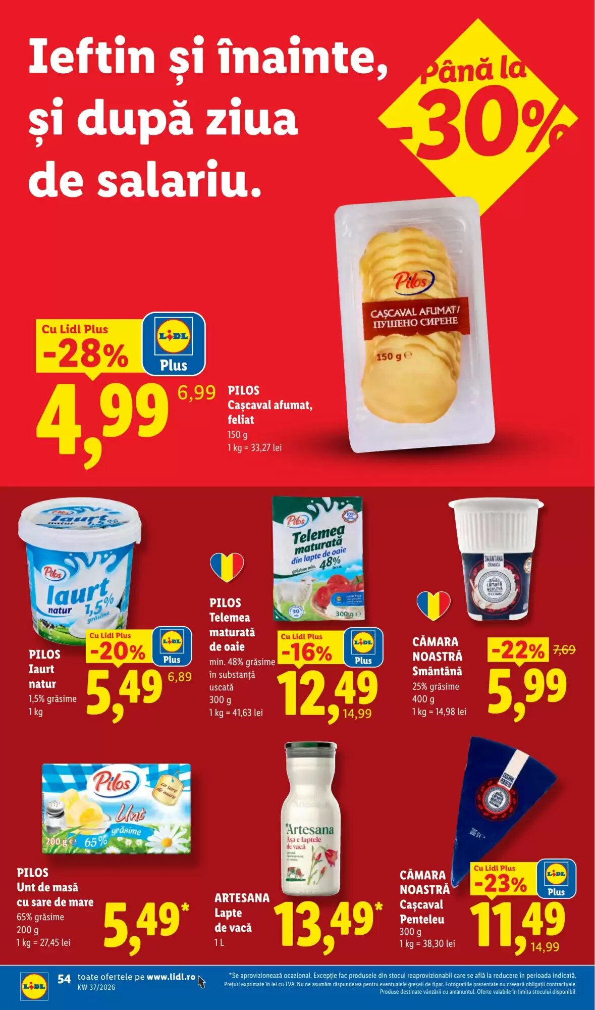 Catalogul cu oferte Lidl valabil de la 07.09.2026 - Pagina 54.
