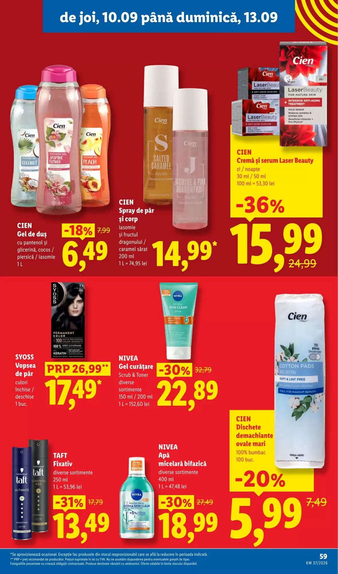 Catalogul cu oferte Lidl valabil de la 07.09.2026 - Pagina 59.