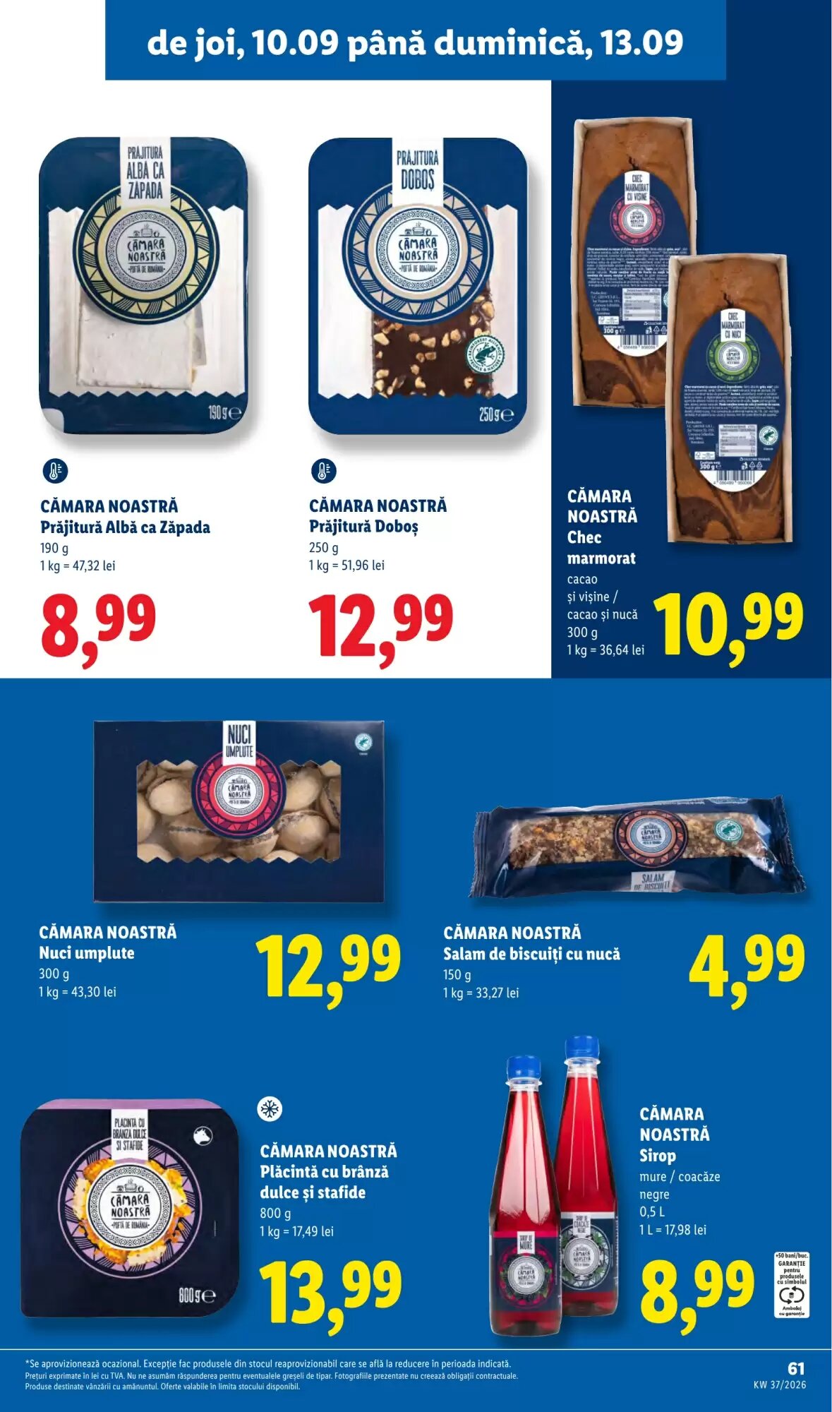 Catalogul cu oferte Lidl valabil de la 07.09.2026 - Pagina 61.