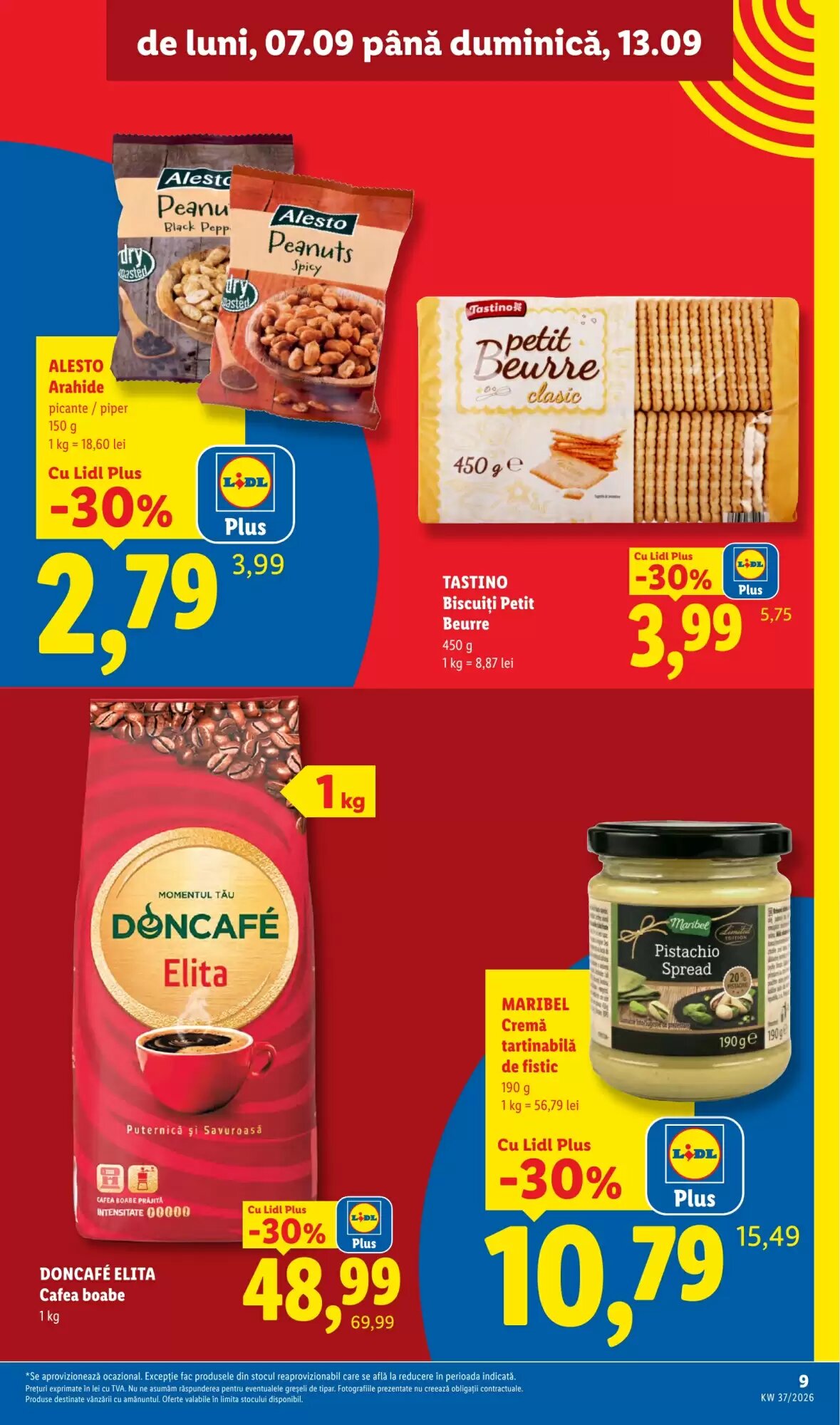 Catalogul cu oferte Lidl valabil de la 07.09.2026 - Pagina 9.