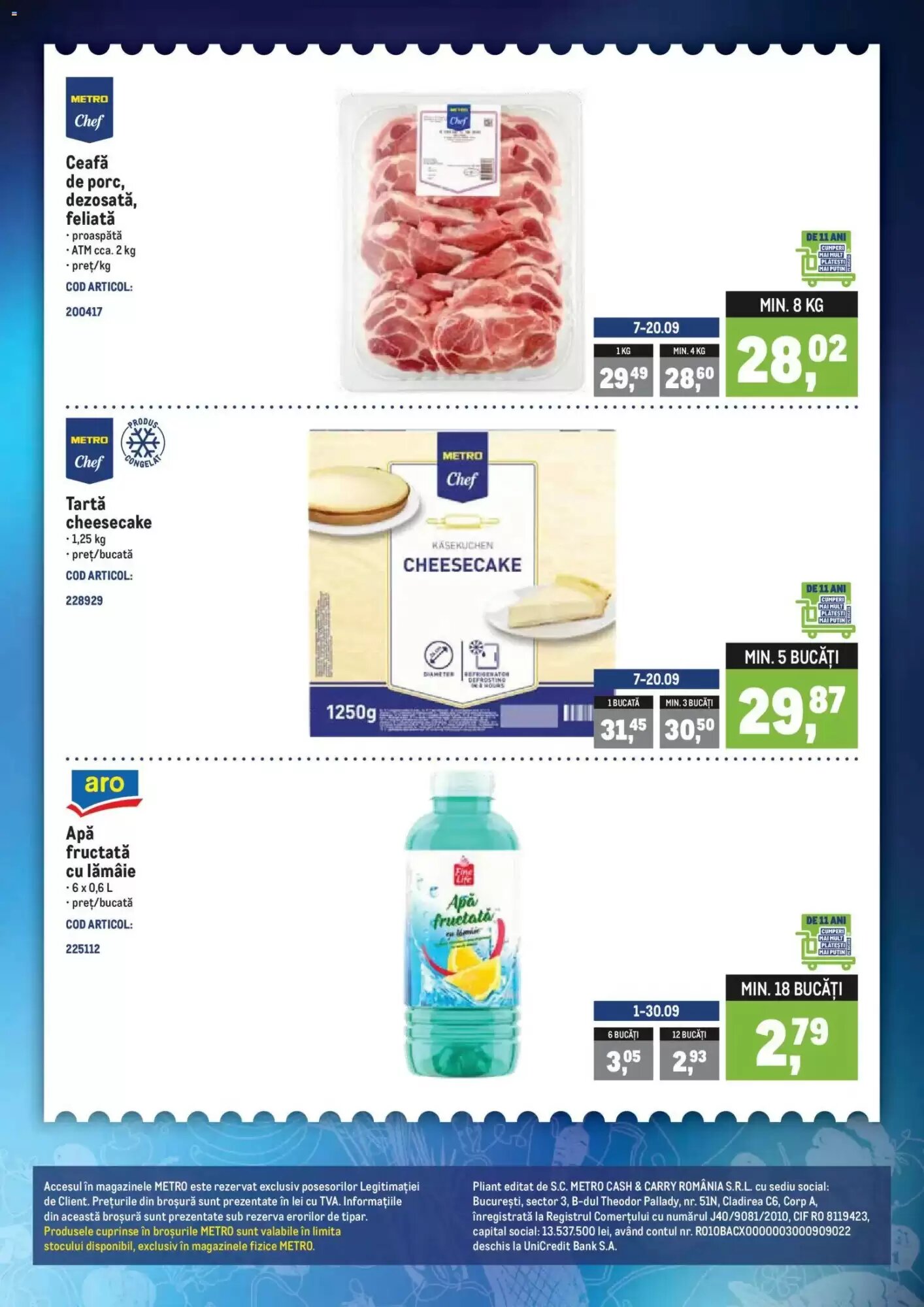 Catalogul cu oferte Metro valabil de la 07.09.2026 - Pagina 3.