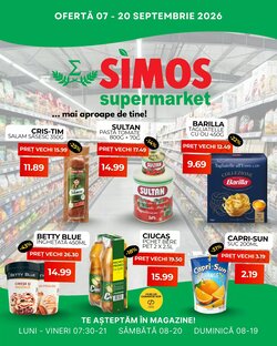 Catalogul cu oferte Simos valabil de la 07.09.2026