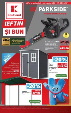 Catalogul cu oferte Kaufland valabil de la 09.09.2026