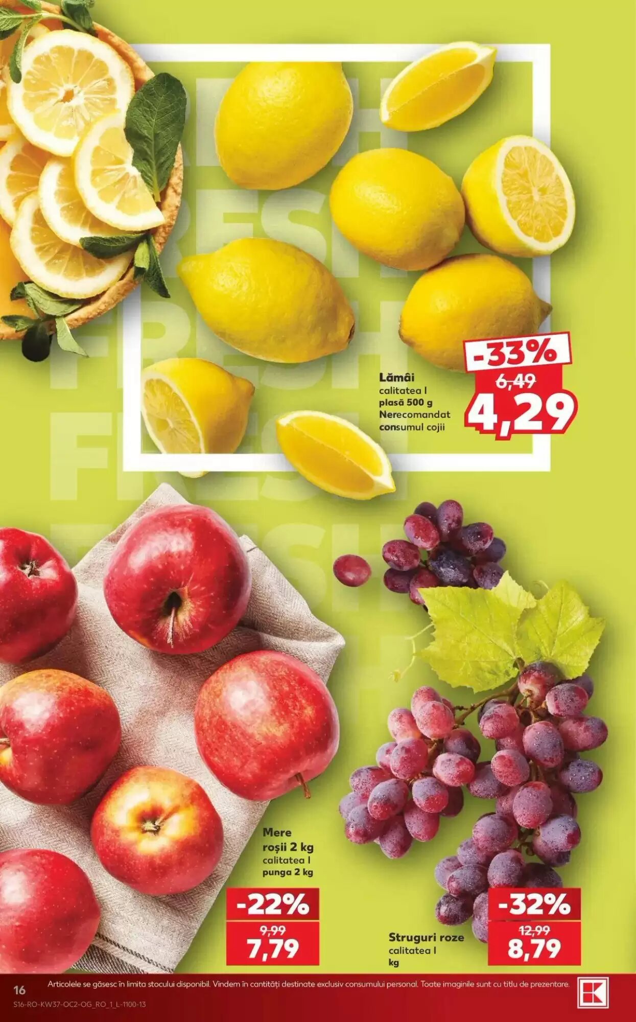 Catalogul cu oferte Kaufland valabil de la 09.09.2026 - Pagina 16.