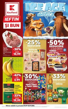 Catalogul cu oferte Kaufland valabil de la 09.09.2026