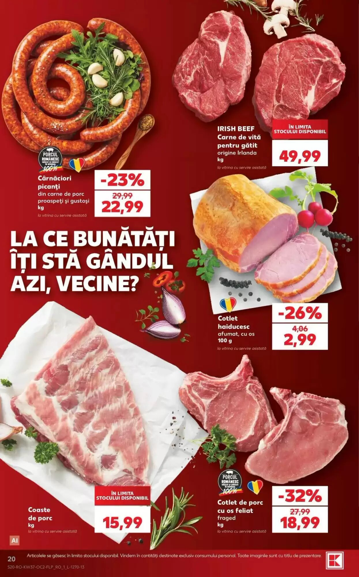 Catalogul cu oferte Kaufland valabil de la 09.09.2026 - Pagina 20.