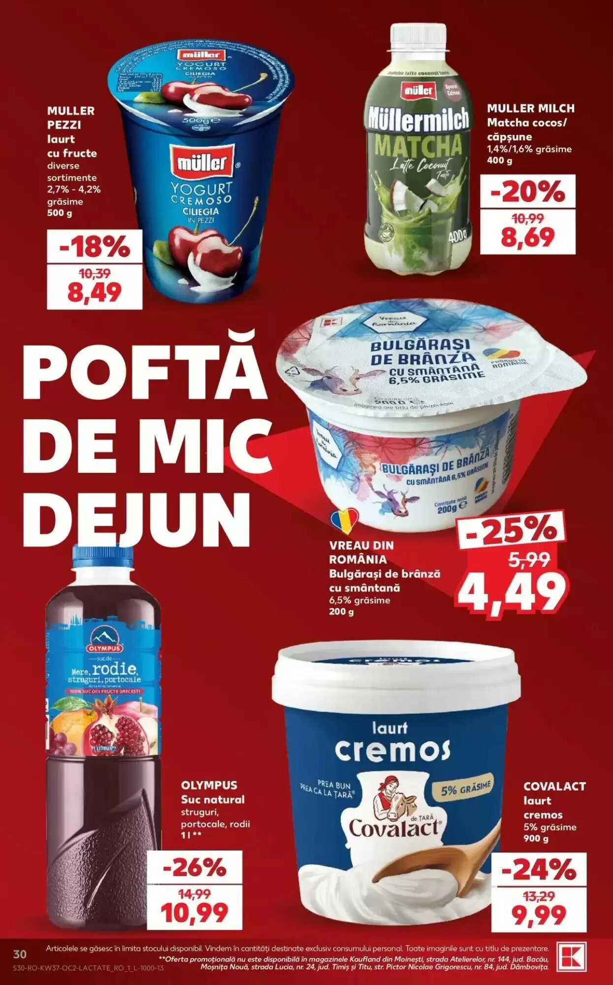 Catalogul cu oferte Kaufland valabil de la 09.09.2026 - Pagina 30.