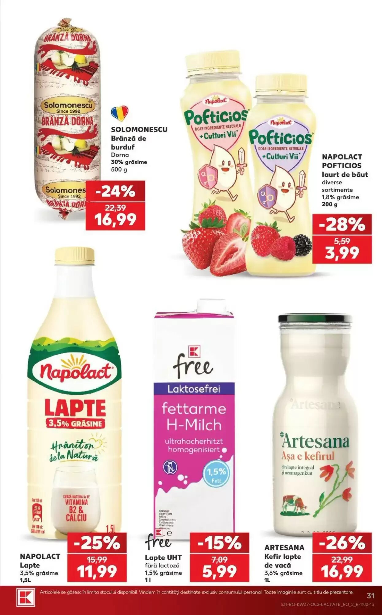Catalogul cu oferte Kaufland valabil de la 09.09.2026 - Pagina 31.