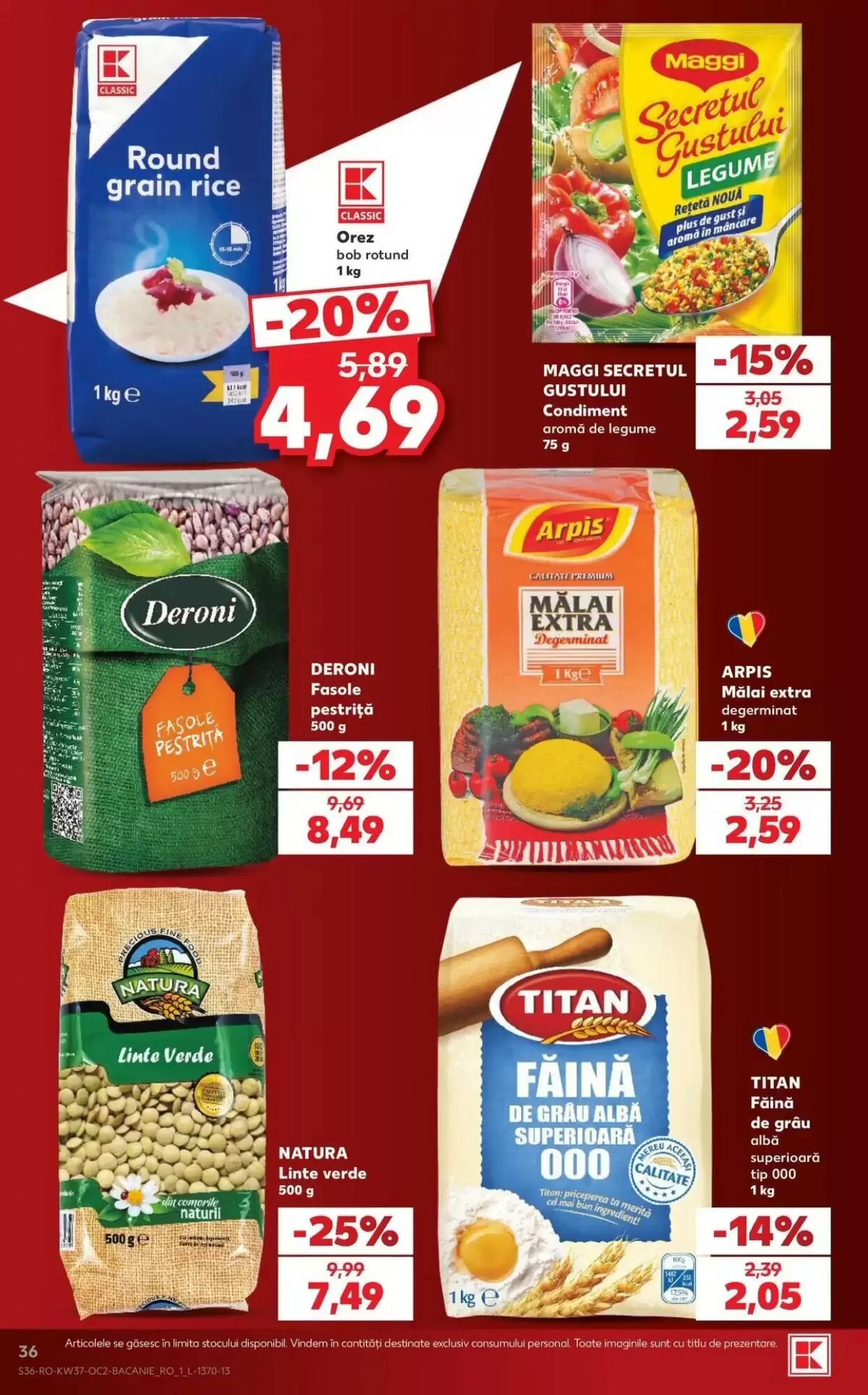 Catalogul cu oferte Kaufland valabil de la 09.09.2026 - Pagina 36.