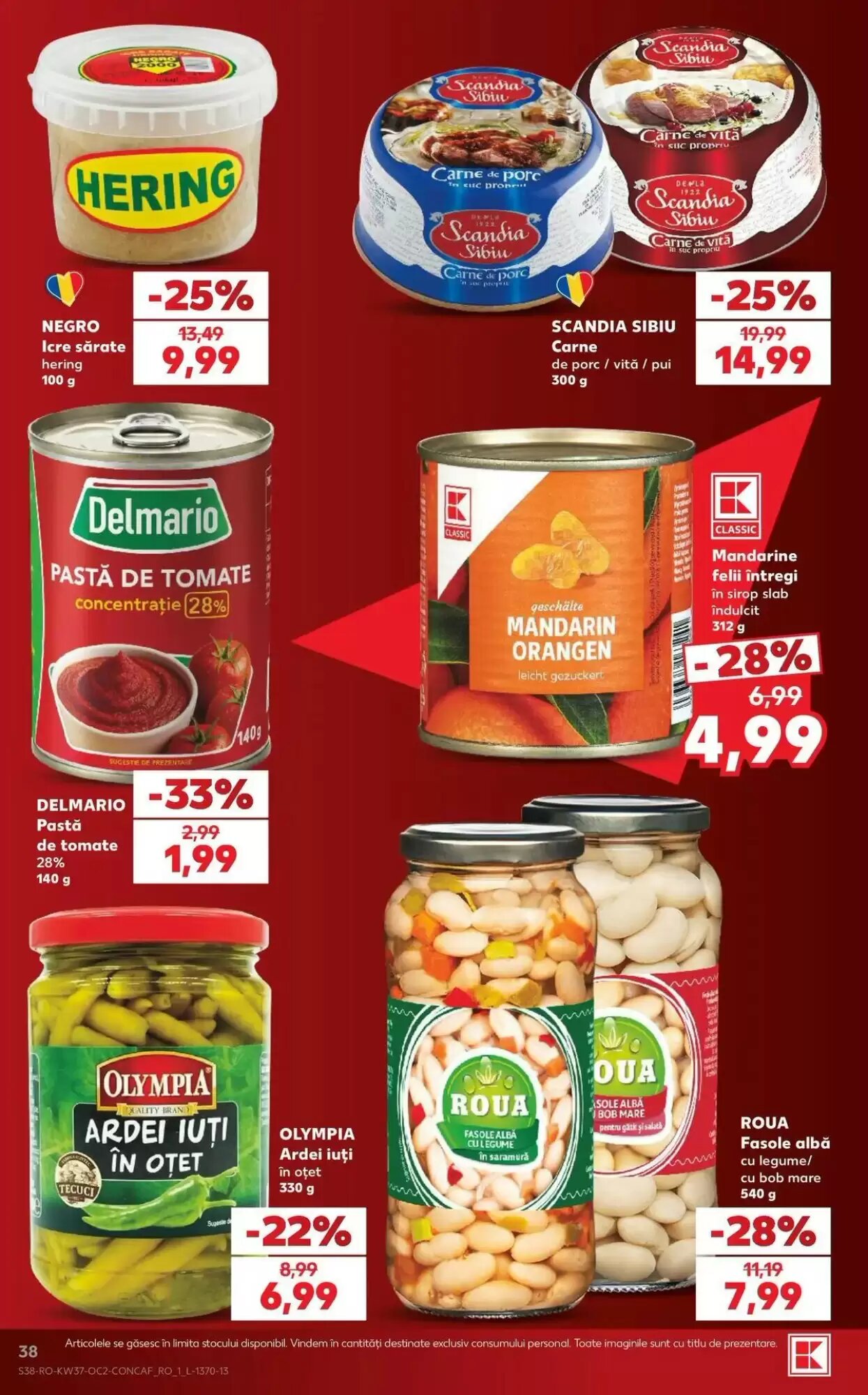 Catalogul cu oferte Kaufland valabil de la 09.09.2026 - Pagina 38.