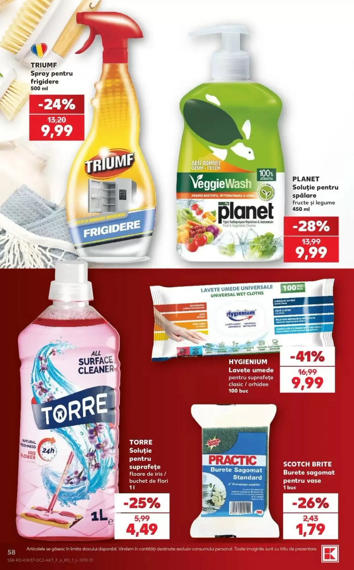 Catalogul cu oferte Kaufland valabil de la 09.09.2026 - Pagina 58.