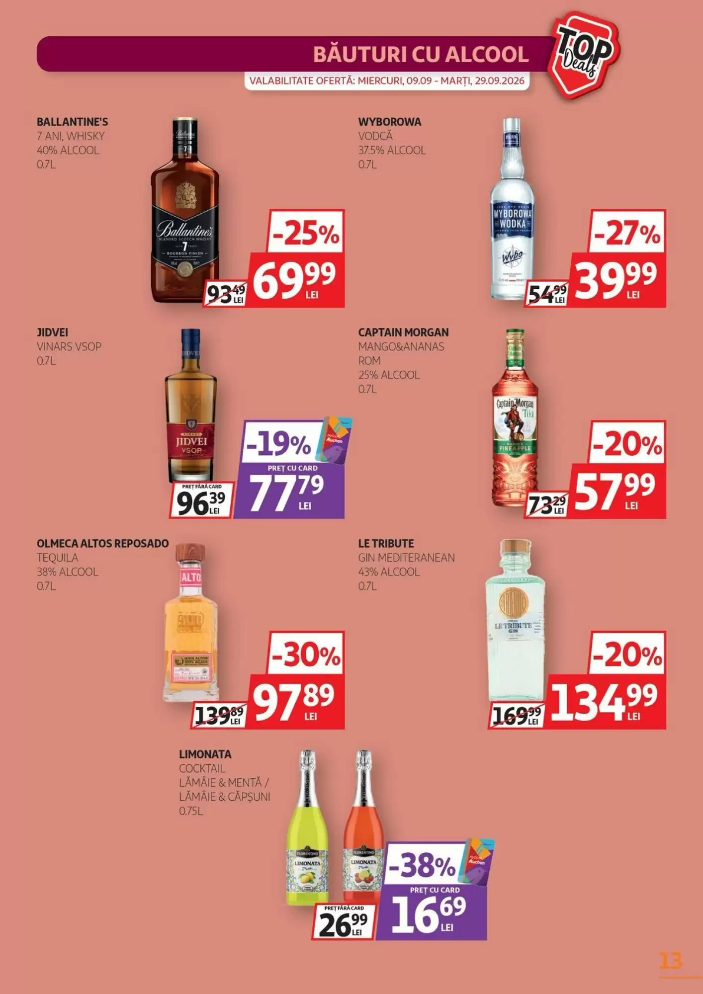 Catalogul cu oferte Auchan valabil de la 09.09.2026 - Pagina 13.