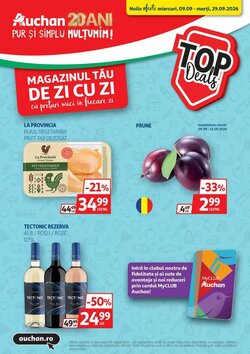 Catalogul cu oferte Auchan valabil de la 09.09.2026