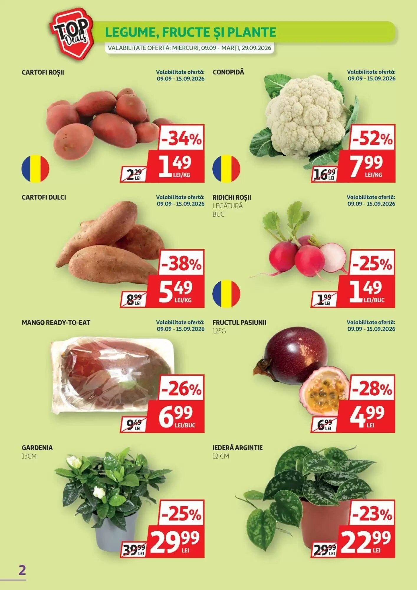 Catalogul cu oferte Auchan valabil de la 09.09.2026 - Pagina 2.