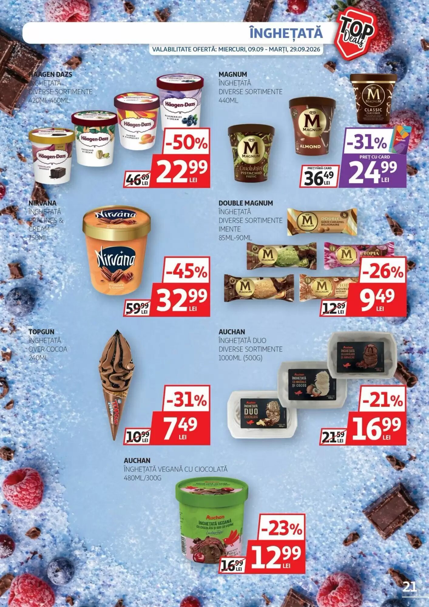 Catalogul cu oferte Auchan valabil de la 09.09.2026 - Pagina 21.
