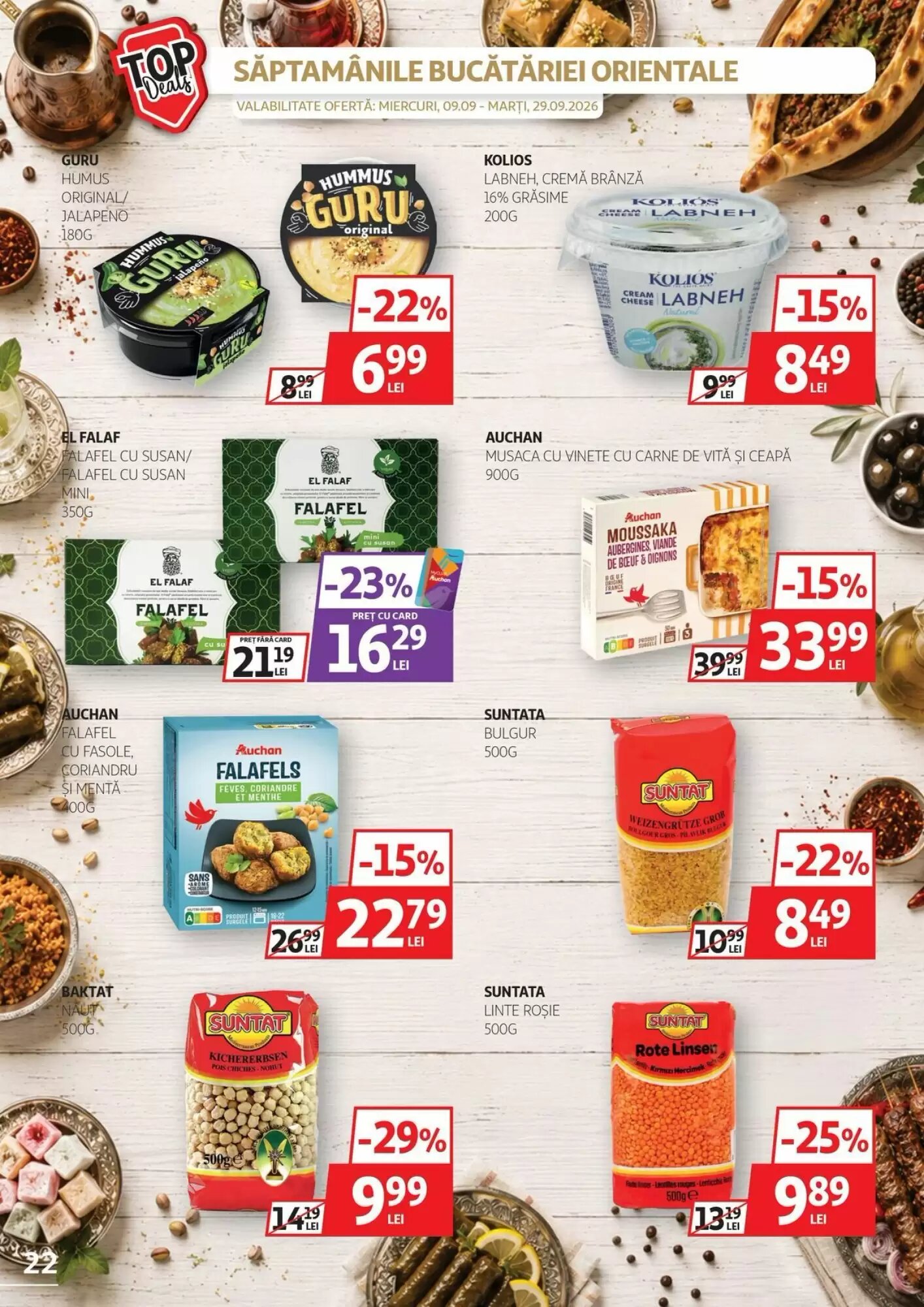 Catalogul cu oferte Auchan valabil de la 09.09.2026 - Pagina 22.