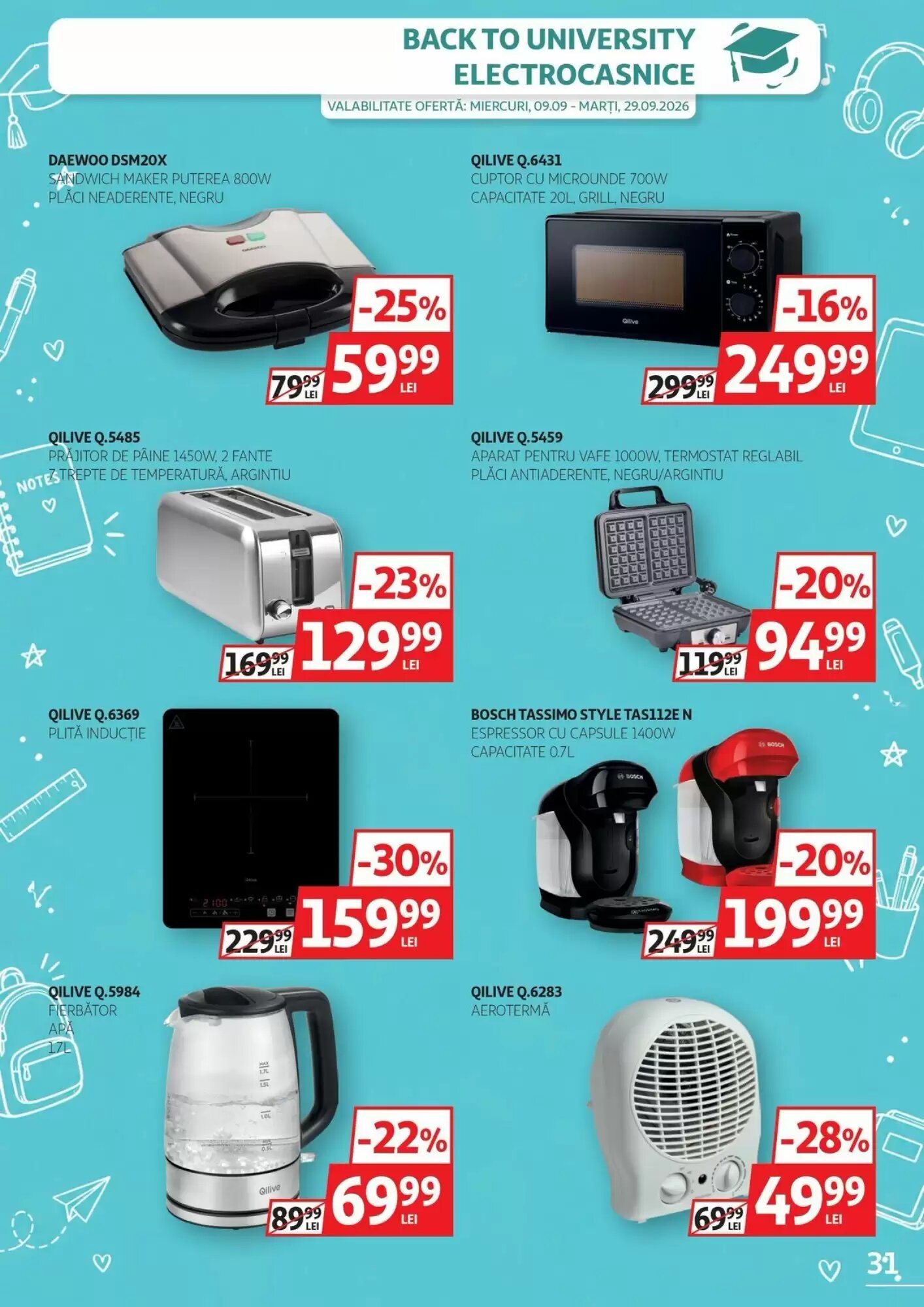 Catalogul cu oferte Auchan valabil de la 09.09.2026 - Pagina 31.