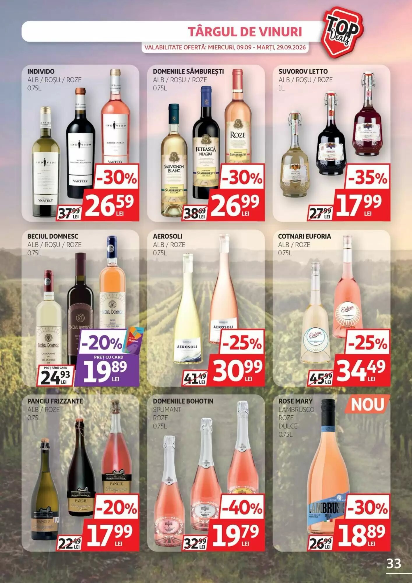 Catalogul cu oferte Auchan valabil de la 09.09.2026 - Pagina 33.