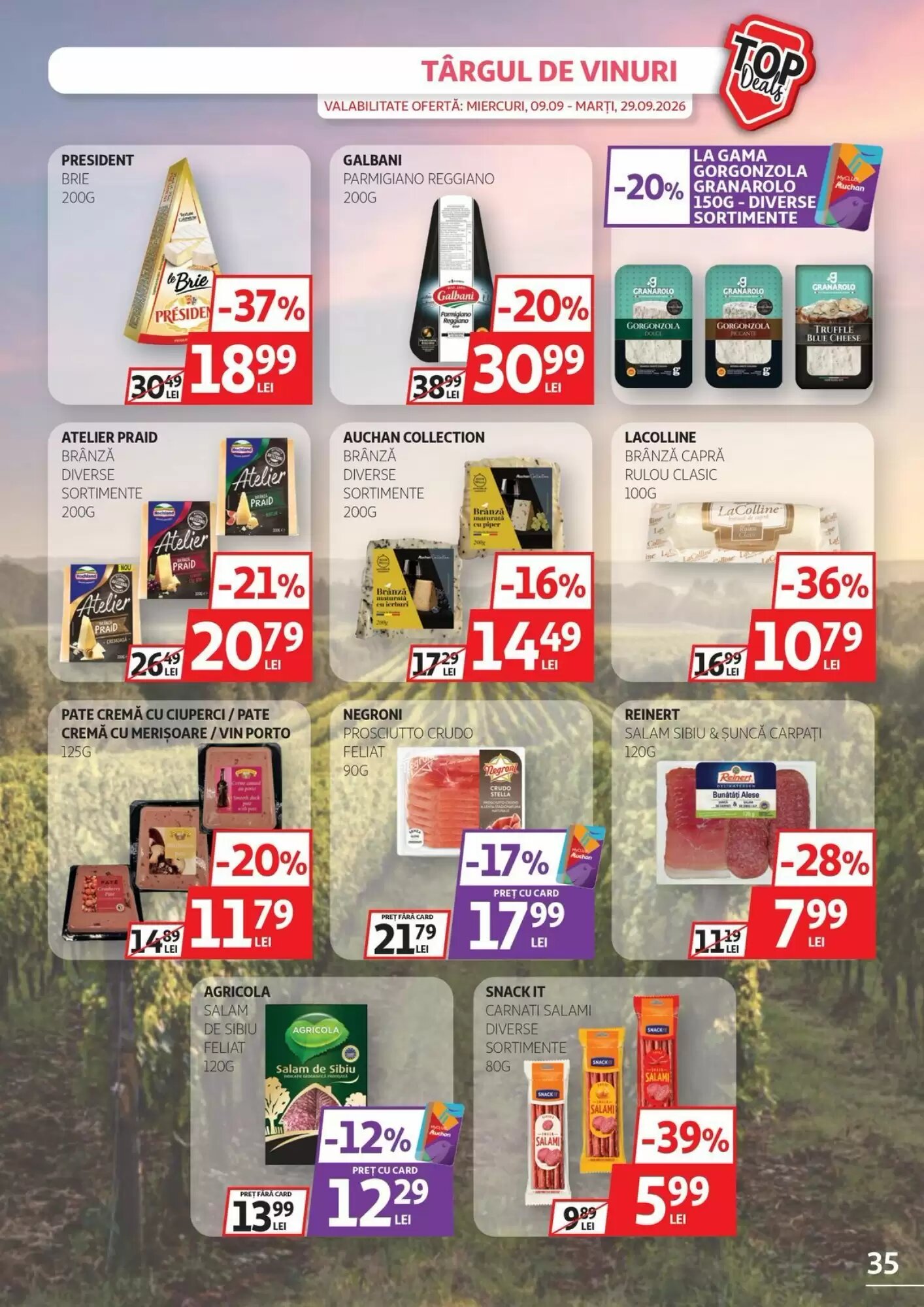 Catalogul cu oferte Auchan valabil de la 09.09.2026 - Pagina 35.