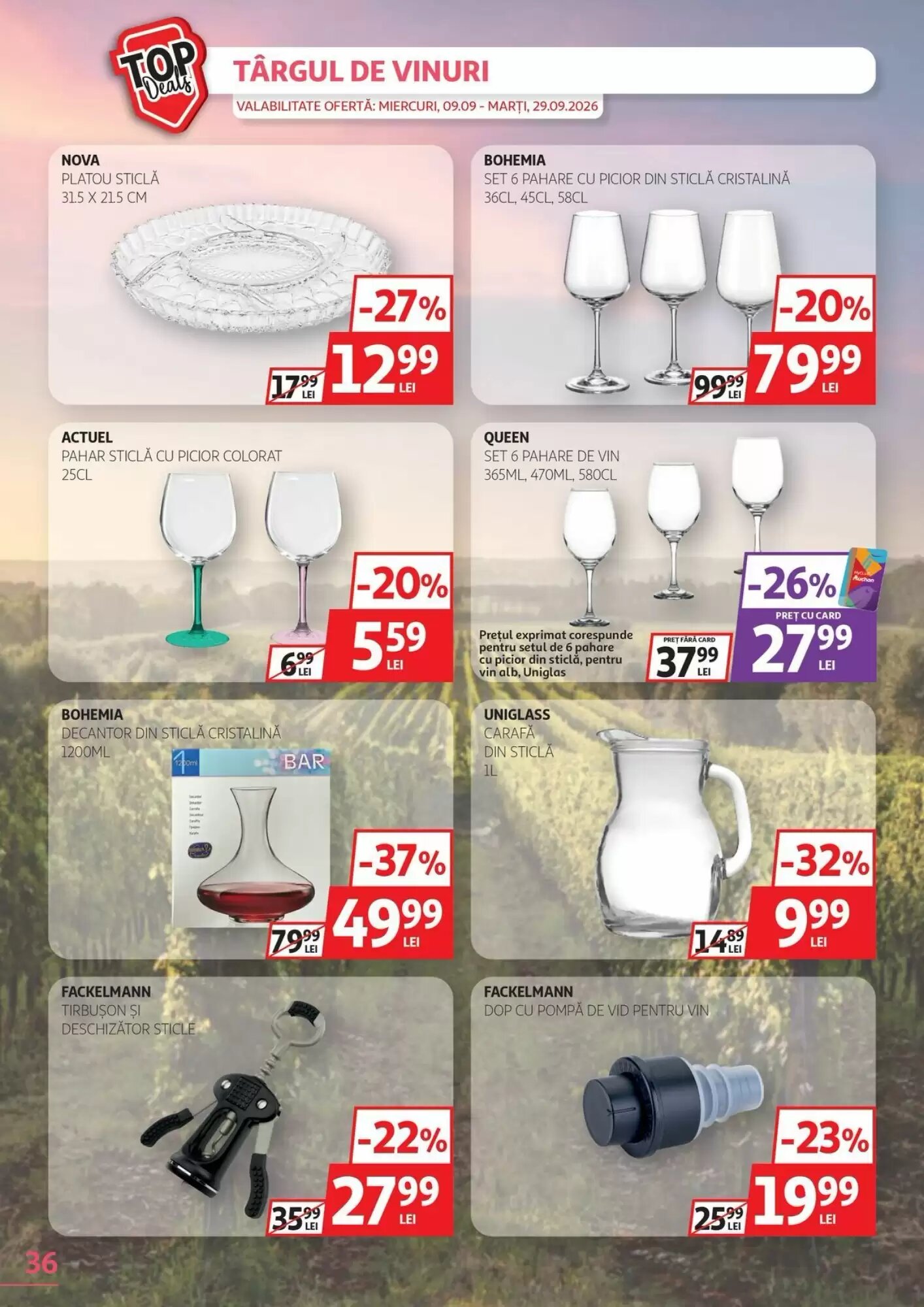Catalogul cu oferte Auchan valabil de la 09.09.2026 - Pagina 36.