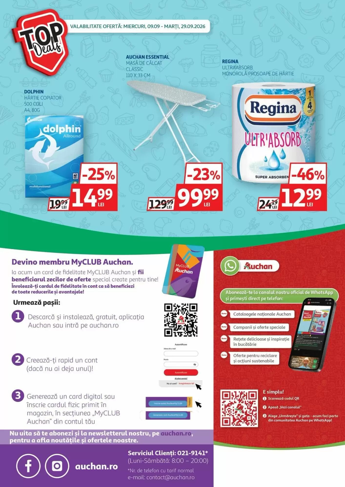 Catalogul cu oferte Auchan valabil de la 09.09.2026 - Pagina 39.