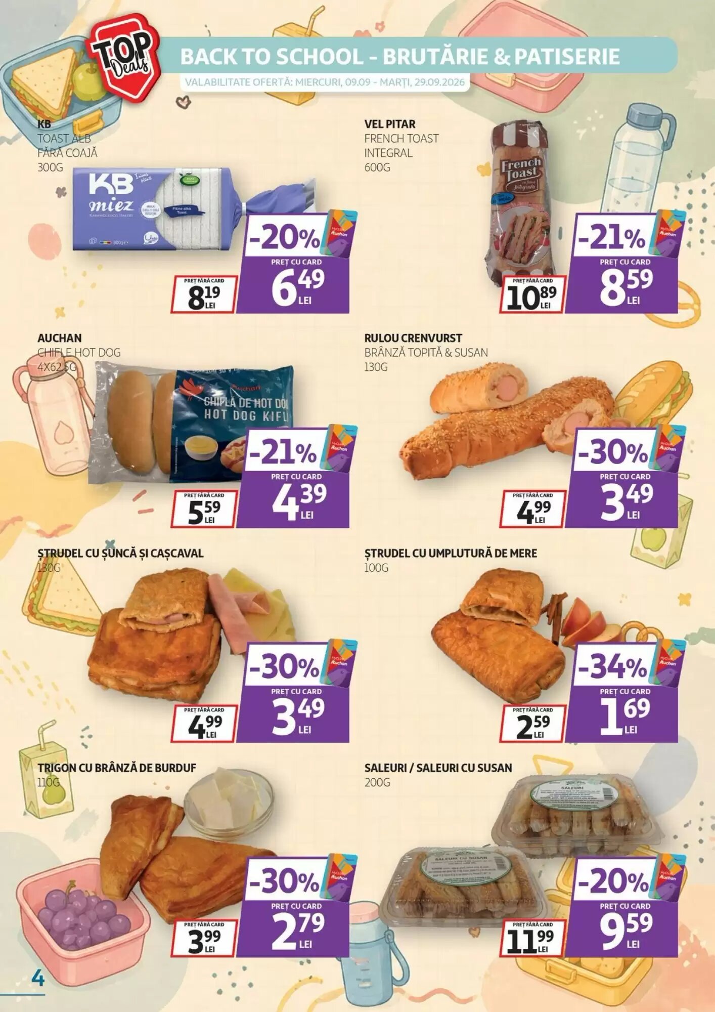 Catalogul cu oferte Auchan valabil de la 09.09.2026 - Pagina 4.