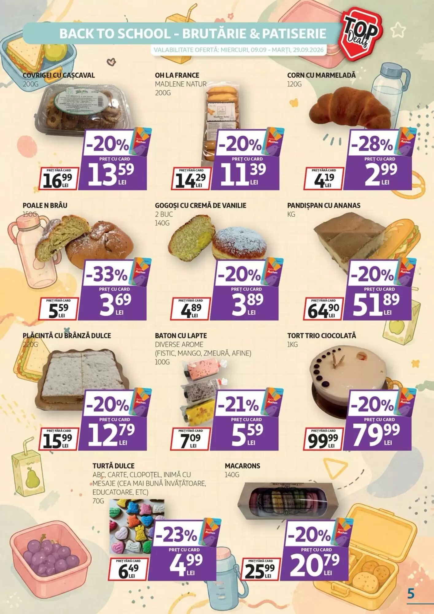 Catalogul cu oferte Auchan valabil de la 09.09.2026 - Pagina 5.