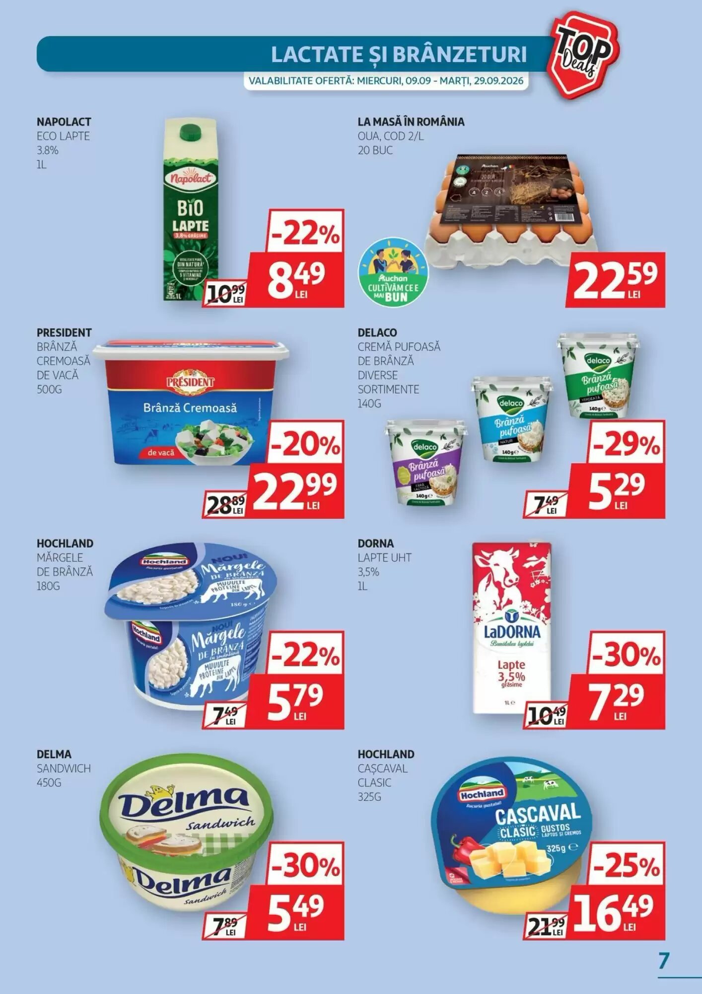 Catalogul cu oferte Auchan valabil de la 09.09.2026 - Pagina 7.