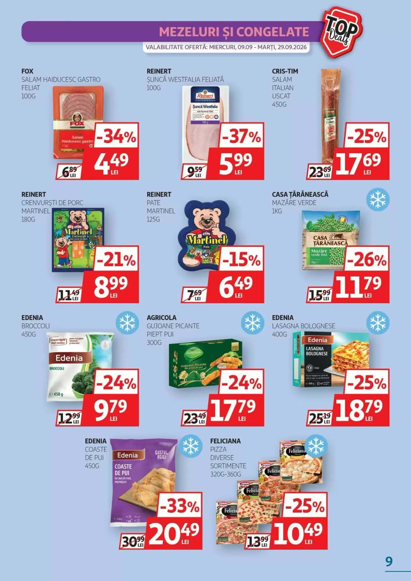 Catalogul cu oferte Auchan valabil de la 09.09.2026 - Pagina 9.