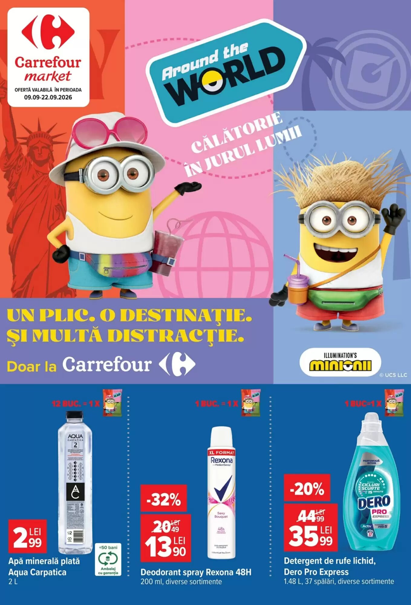 Catalogul cu oferte Carrefour Market valabil de la 09.09.2026 - Pagina 1.