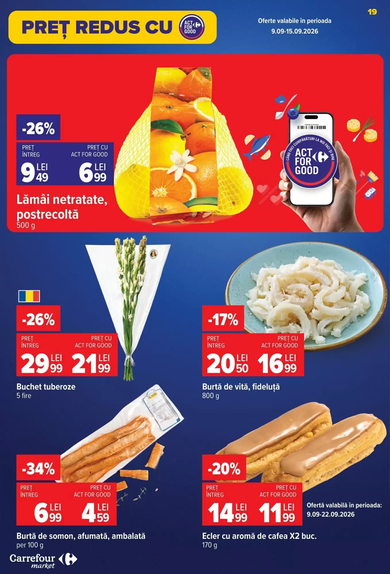 Catalogul cu oferte Carrefour Market valabil de la 09.09.2026 - Pagina 19.
