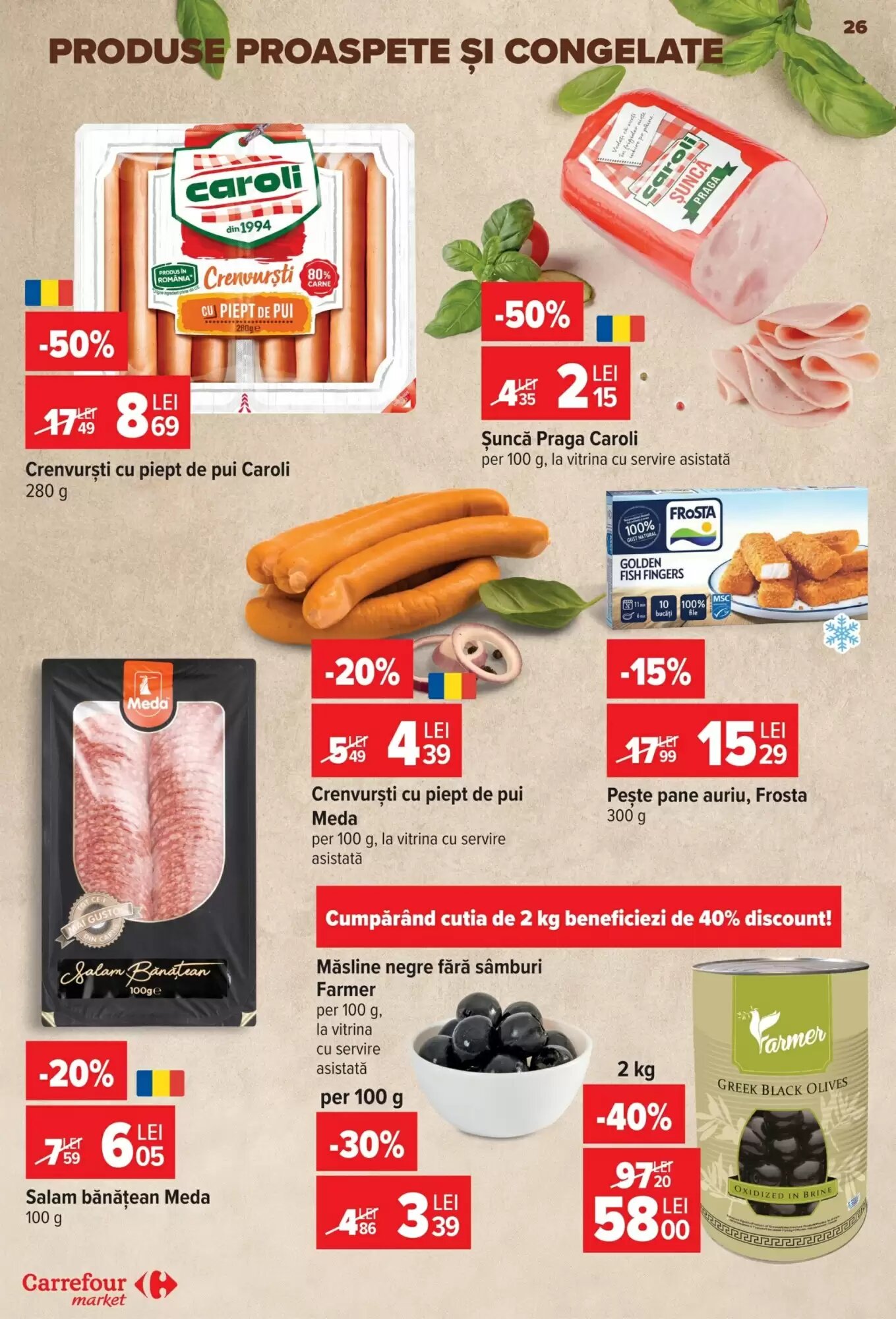 Catalogul cu oferte Carrefour Market valabil de la 09.09.2026 - Pagina 26.