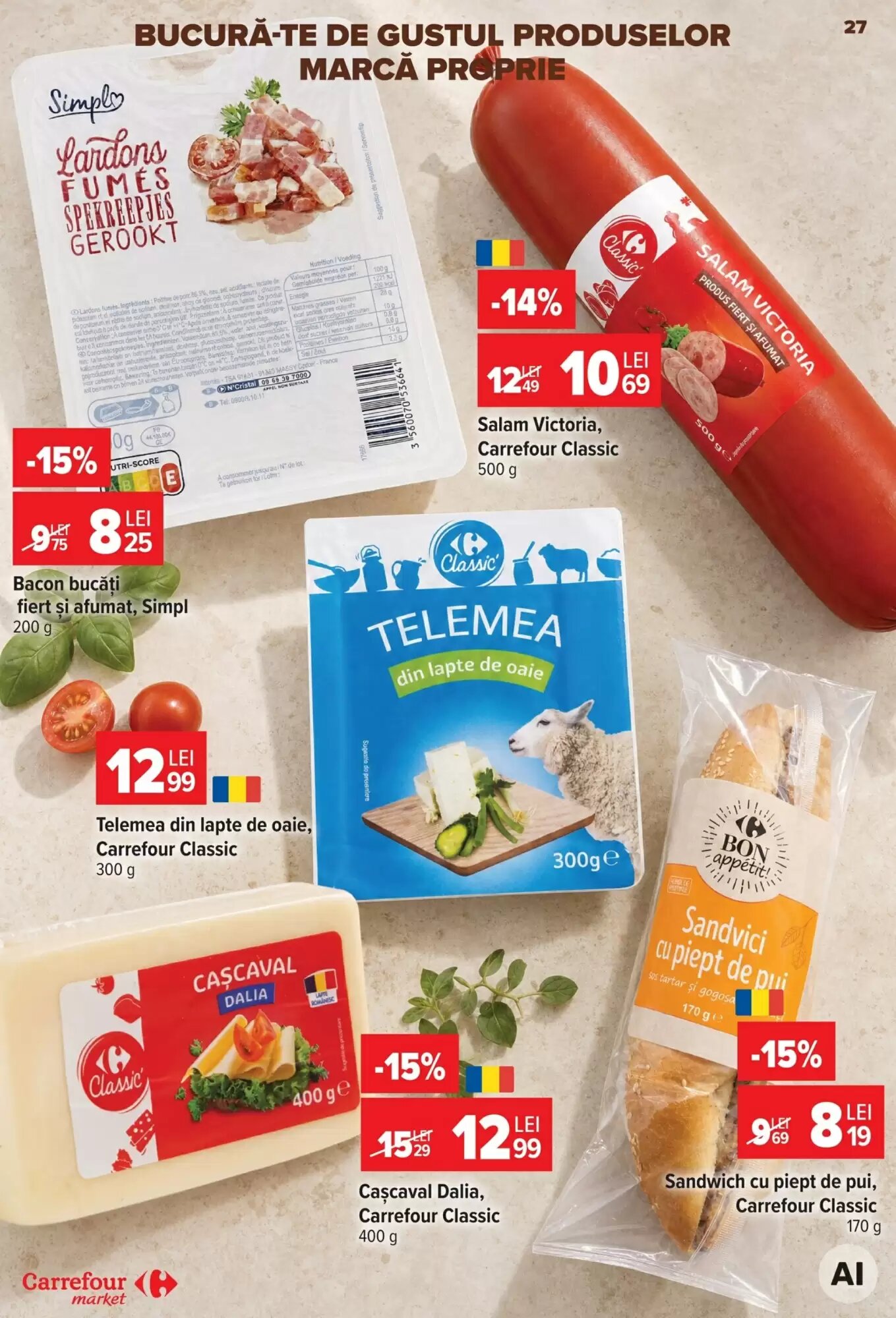 Catalogul cu oferte Carrefour Market valabil de la 09.09.2026 - Pagina 27.