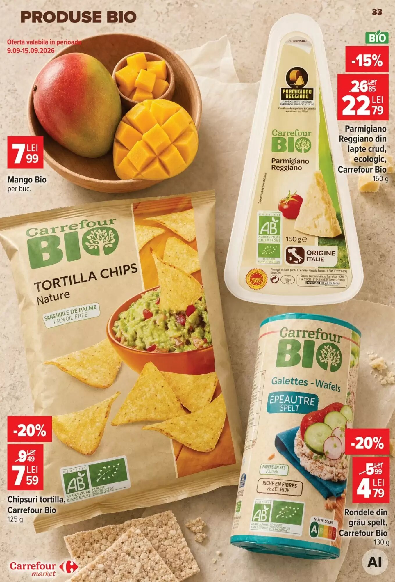 Catalogul cu oferte Carrefour Market valabil de la 09.09.2026 - Pagina 33.