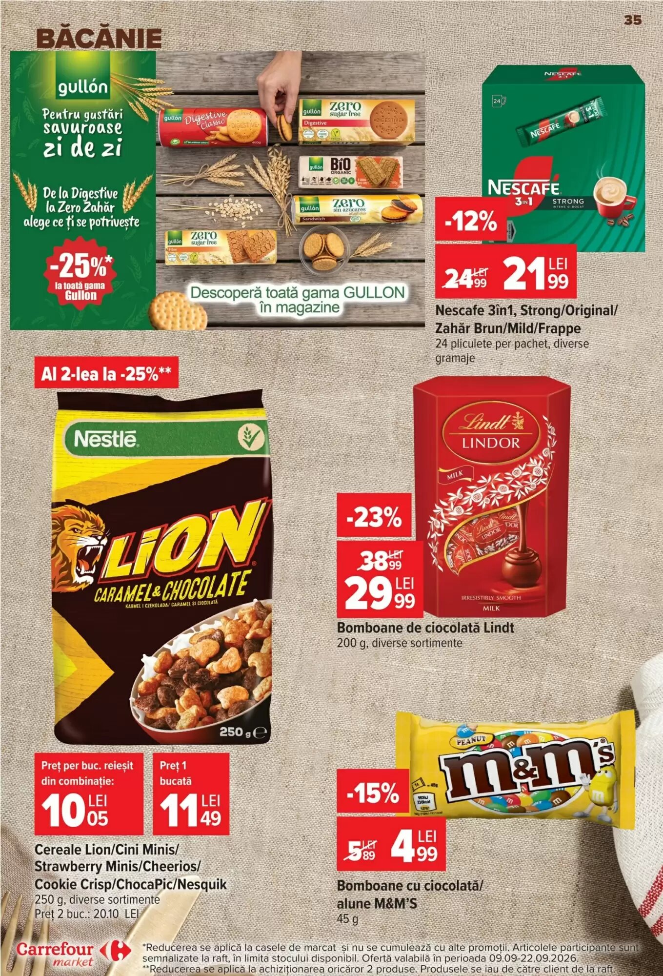 Catalogul cu oferte Carrefour Market valabil de la 09.09.2026 - Pagina 35.