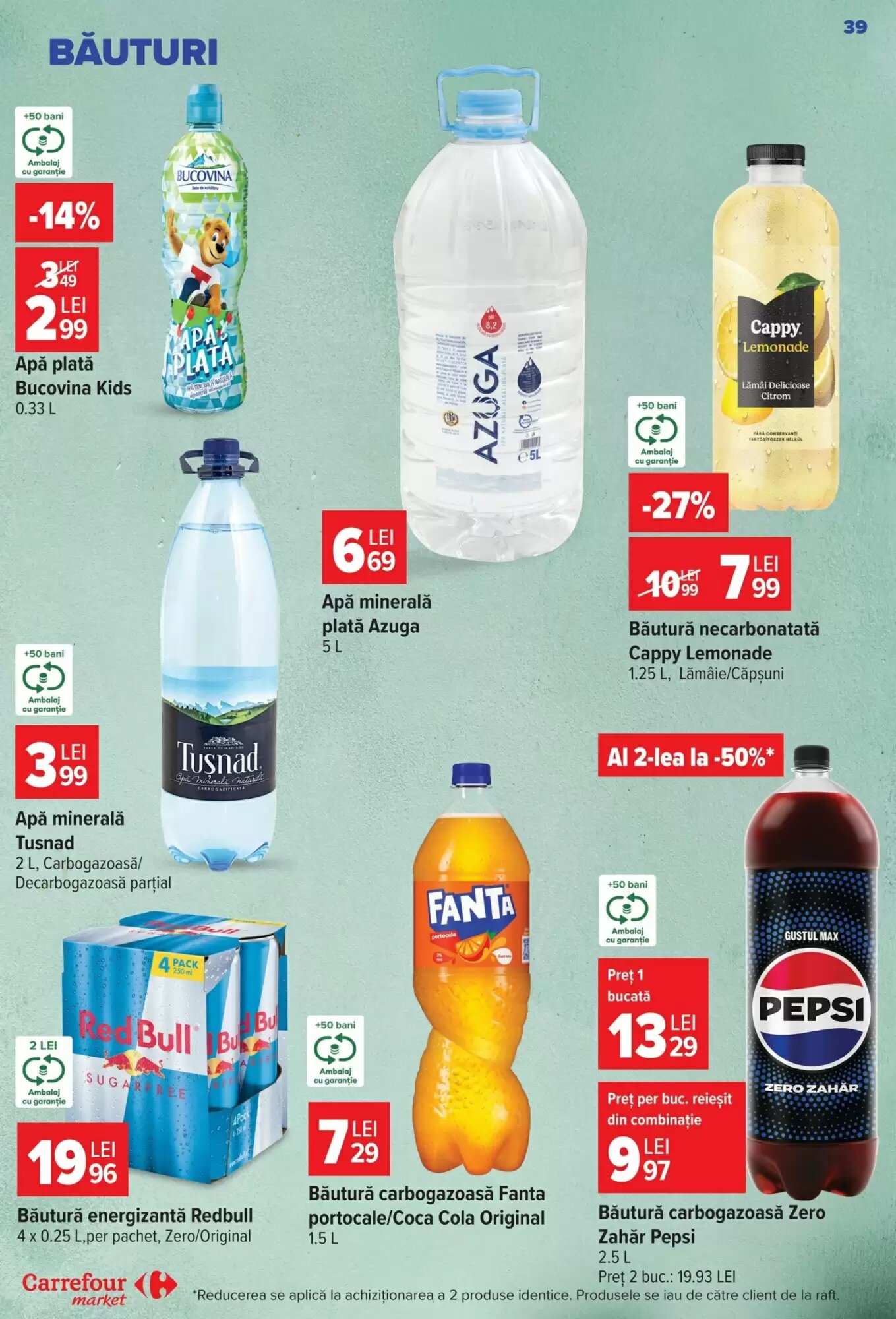 Catalogul cu oferte Carrefour Market valabil de la 09.09.2026 - Pagina 39.