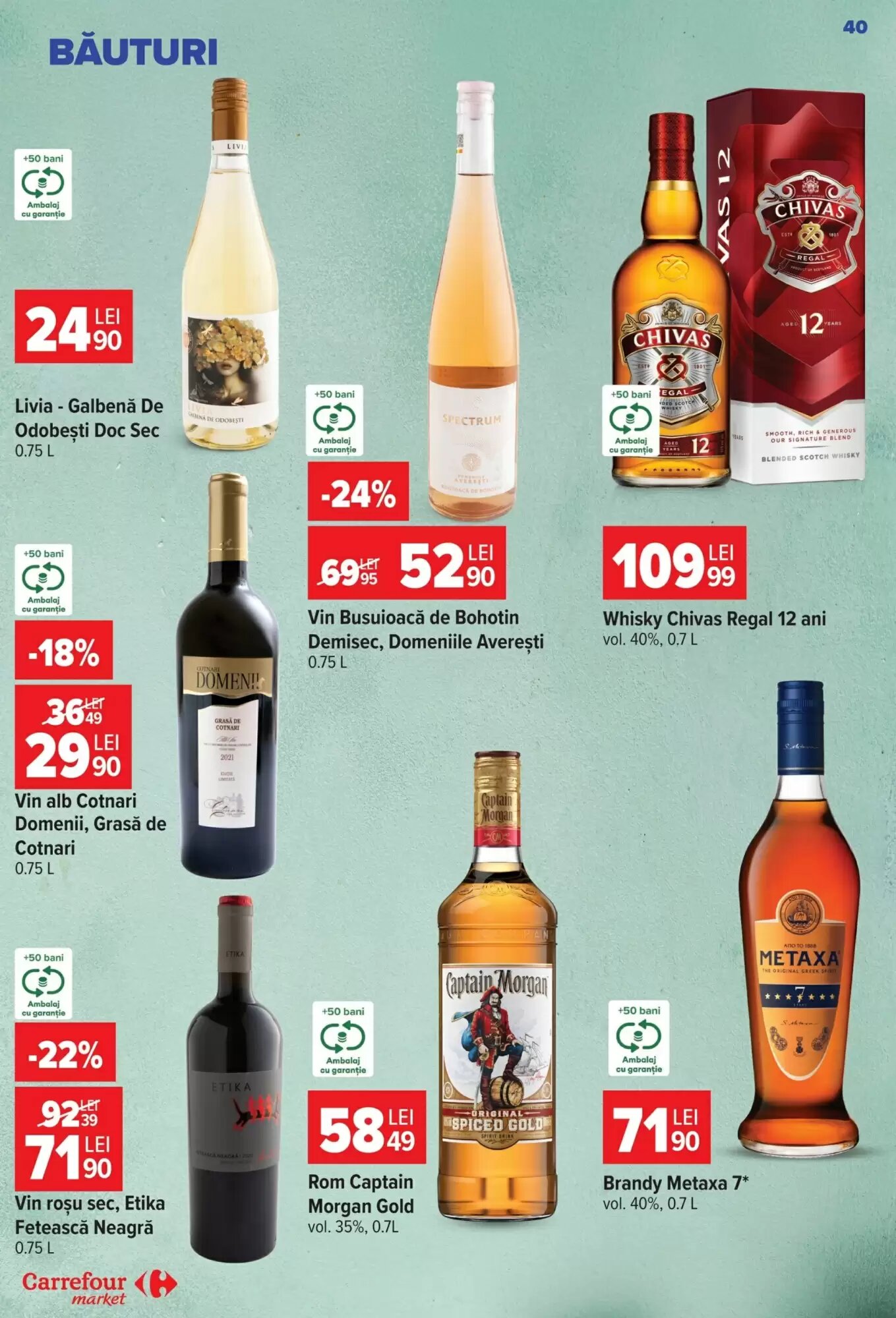 Catalogul cu oferte Carrefour Market valabil de la 09.09.2026 - Pagina 40.
