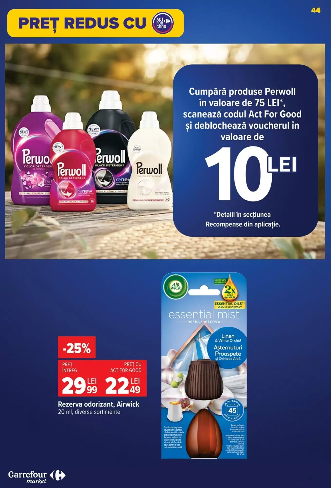 Catalogul cu oferte Carrefour Market valabil de la 09.09.2026 - Pagina 44.