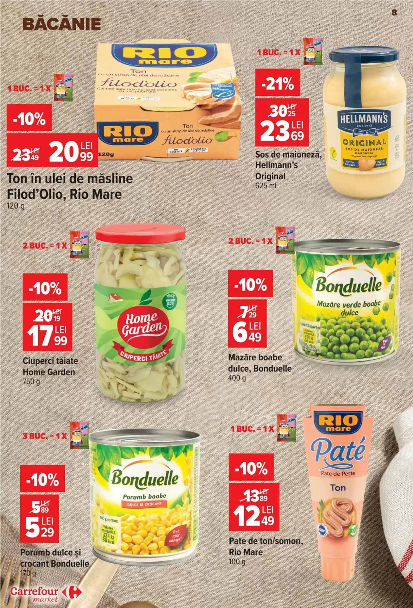 Catalogul cu oferte Carrefour Market valabil de la 09.09.2026 - Pagina 8.