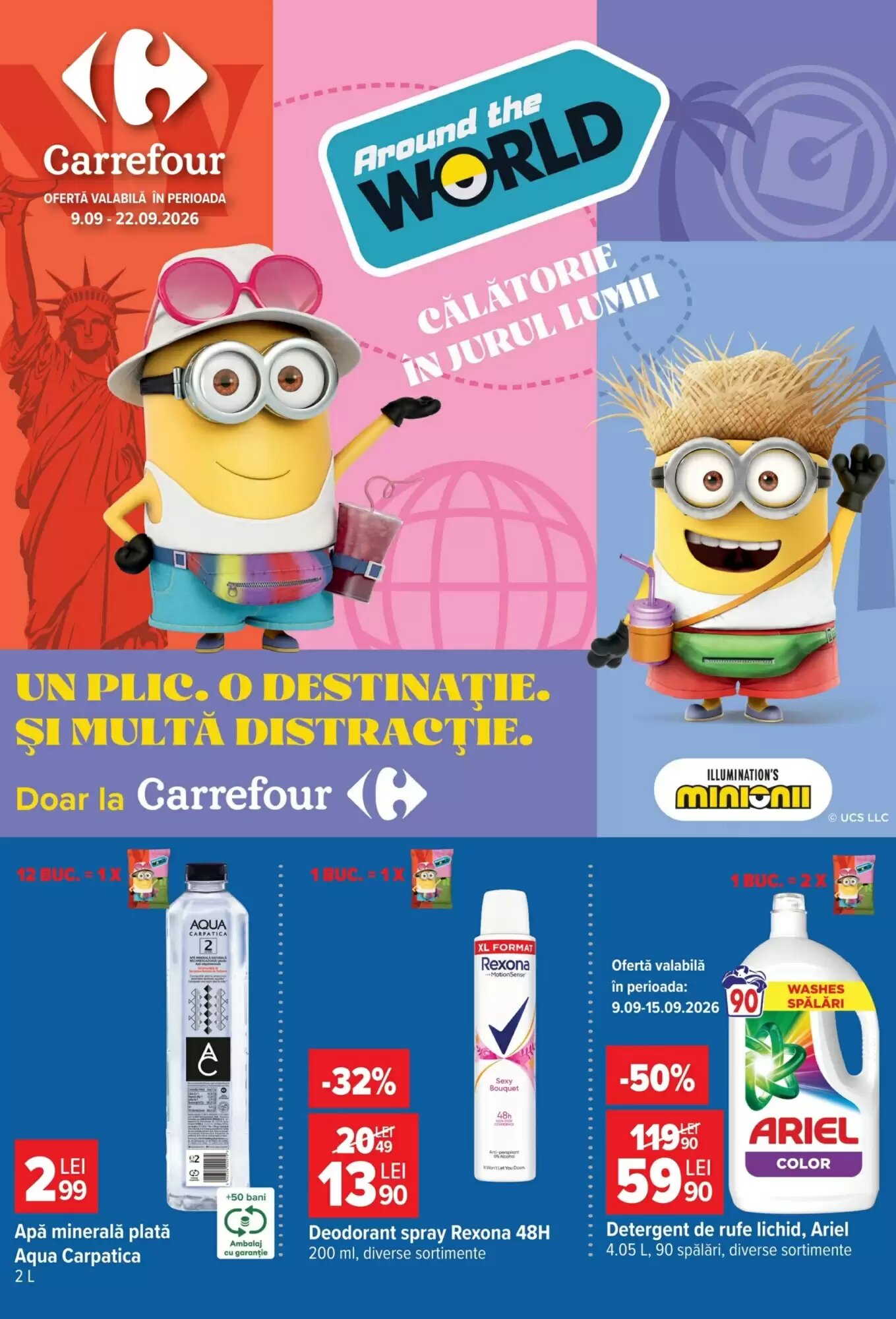 Catalogul cu oferte Carrefour valabil de la 09.09.2026 - Pagina 1.
