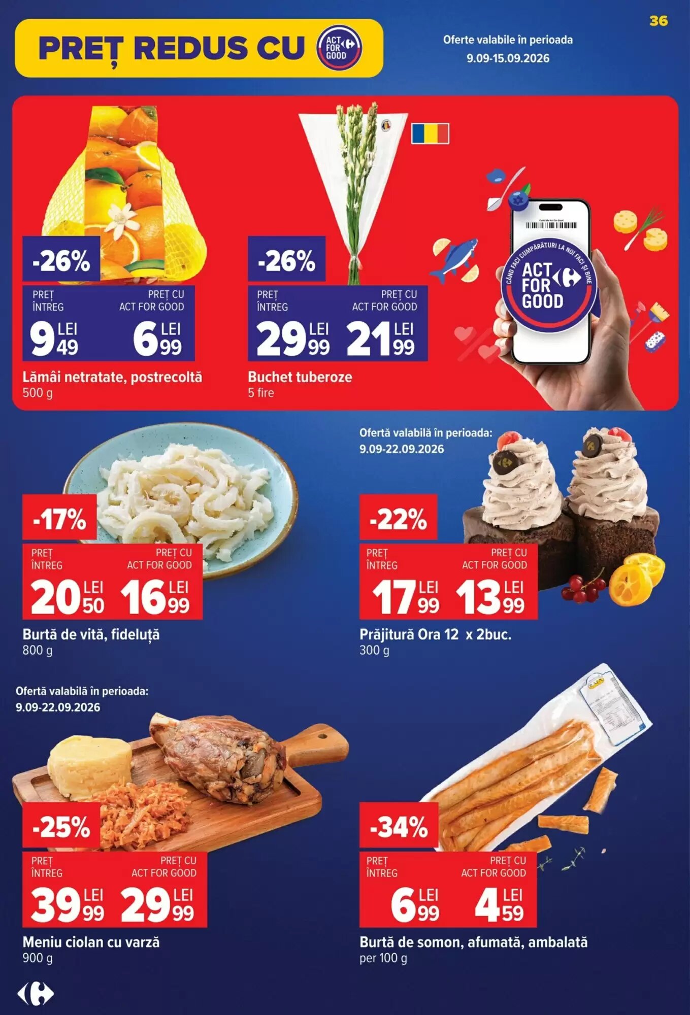Catalogul cu oferte Carrefour valabil de la 09.09.2026 - Pagina 36.