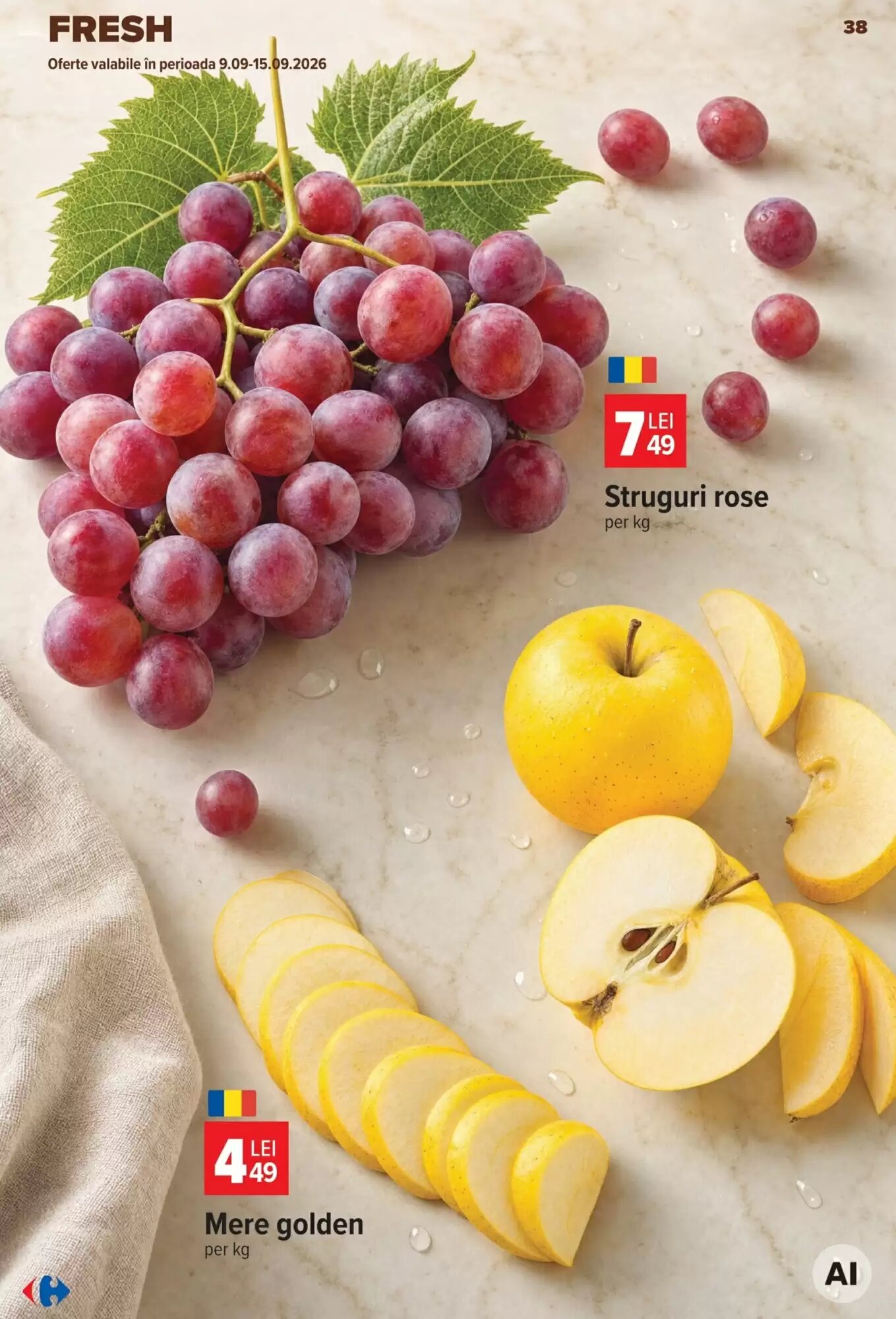 Catalogul cu oferte Carrefour valabil de la 09.09.2026 - Pagina 38.