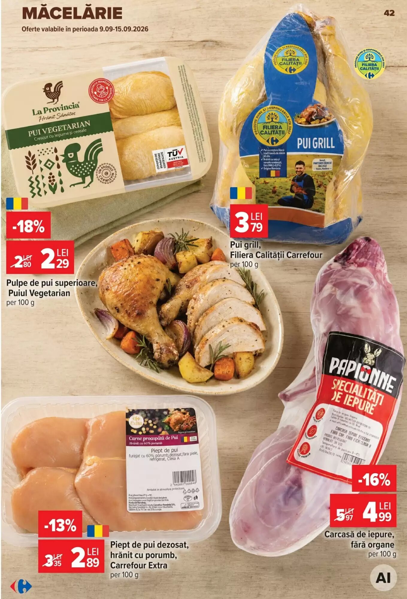 Catalogul cu oferte Carrefour valabil de la 09.09.2026 - Pagina 42.