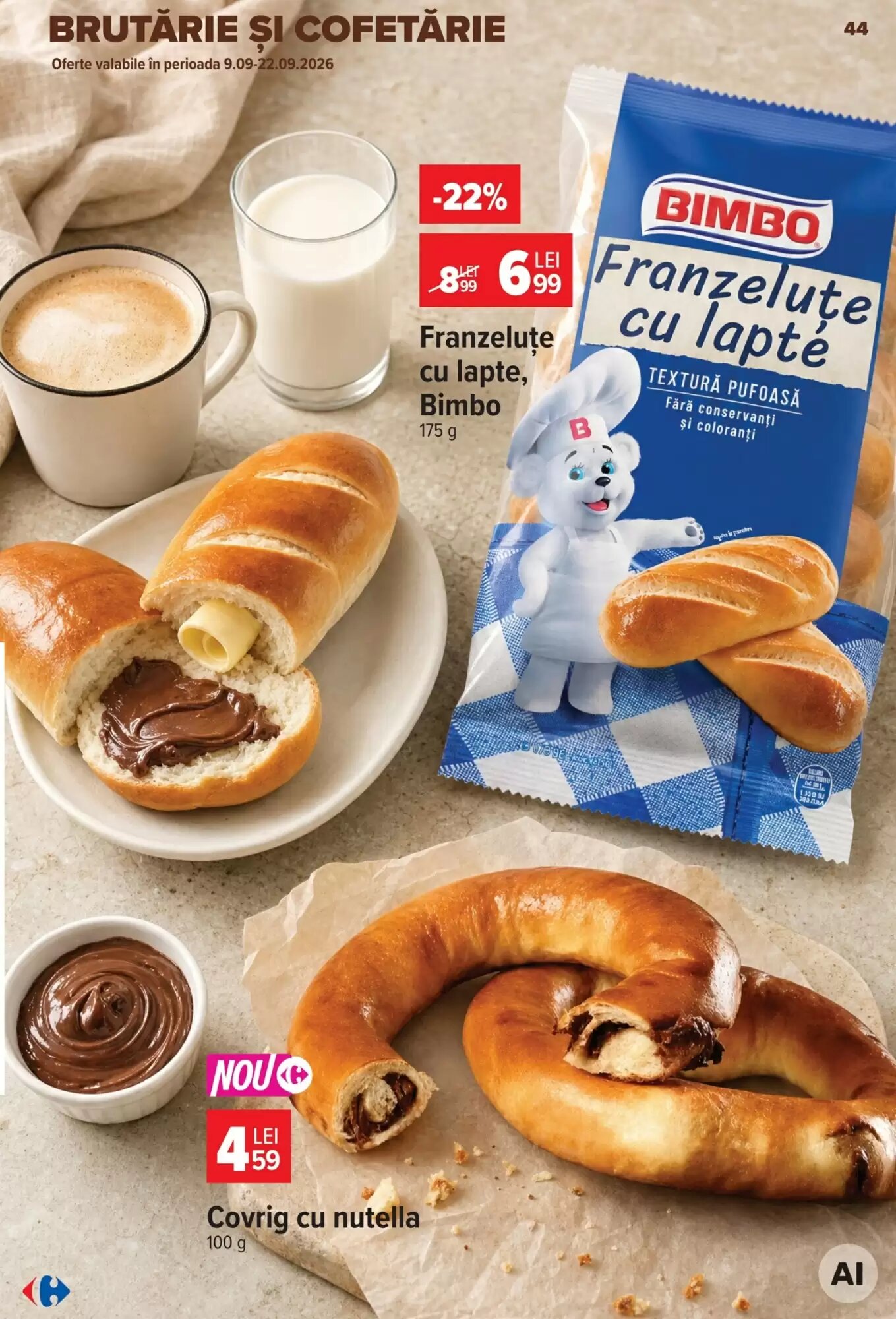 Catalogul cu oferte Carrefour valabil de la 09.09.2026 - Pagina 44.